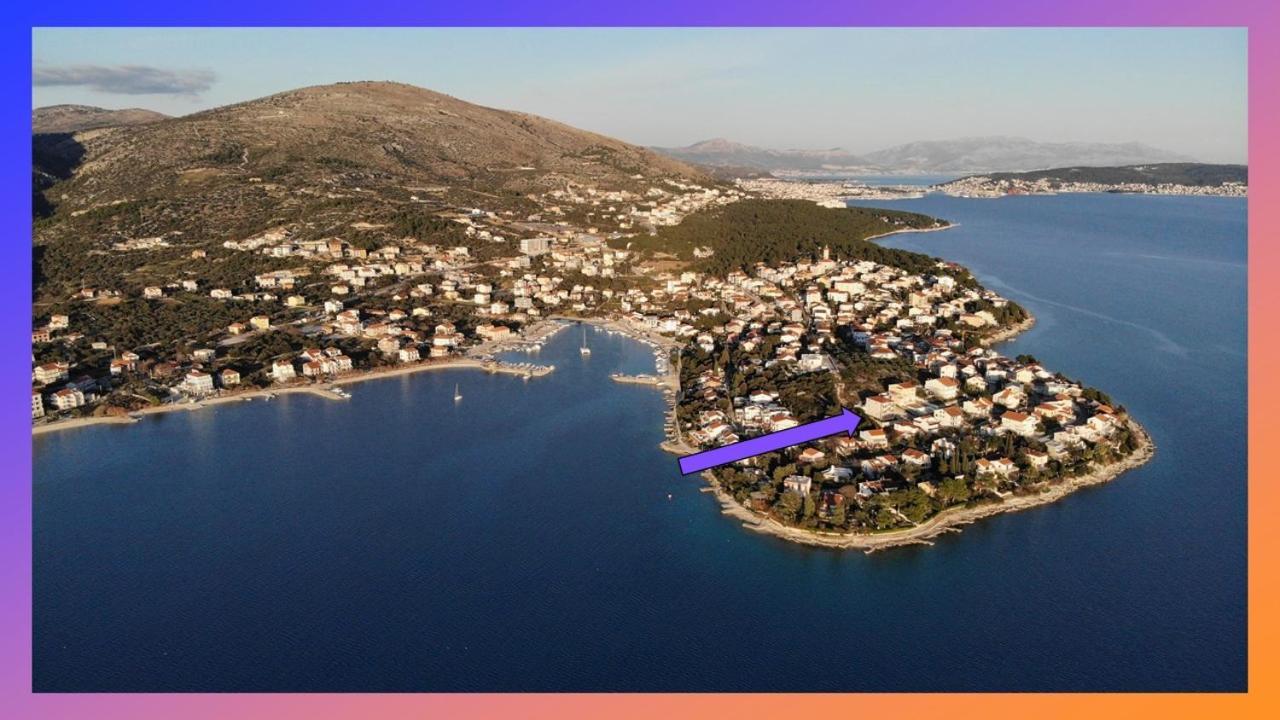 Apartament Sea View Seget Vranjica Zewnętrze zdjęcie